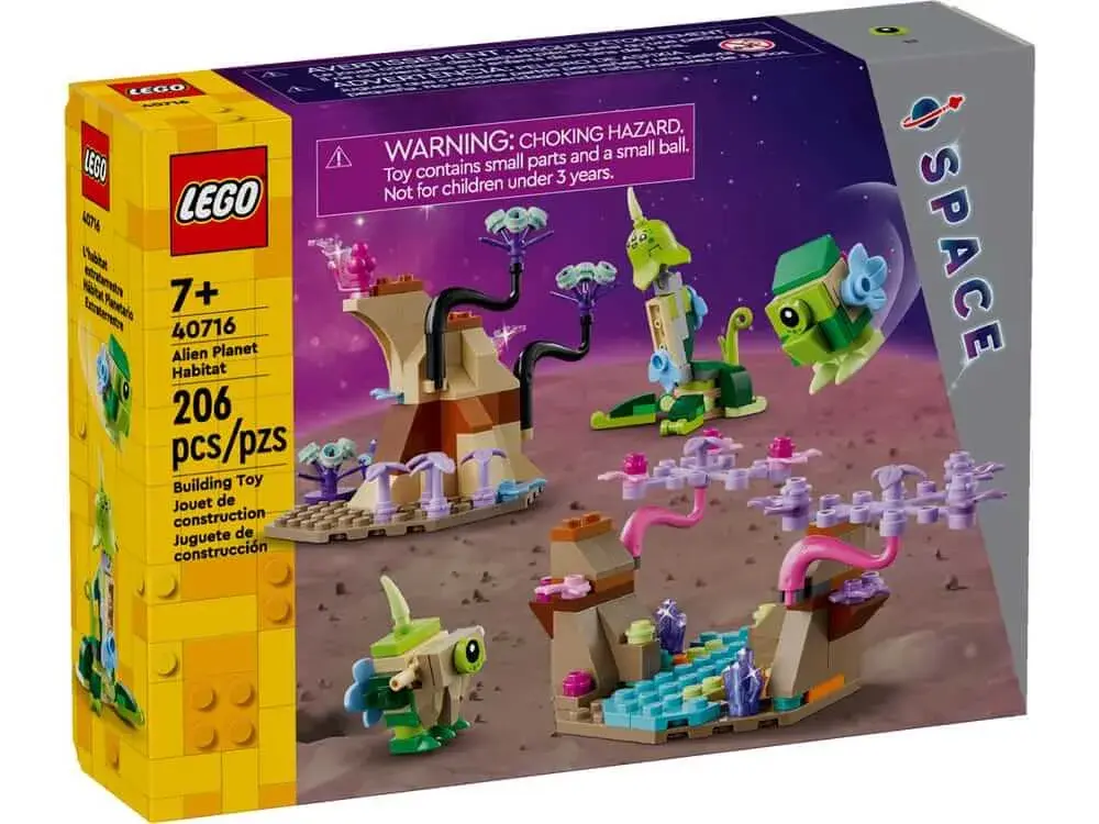 LEGO 40716 Alien Planet Habitat box front
