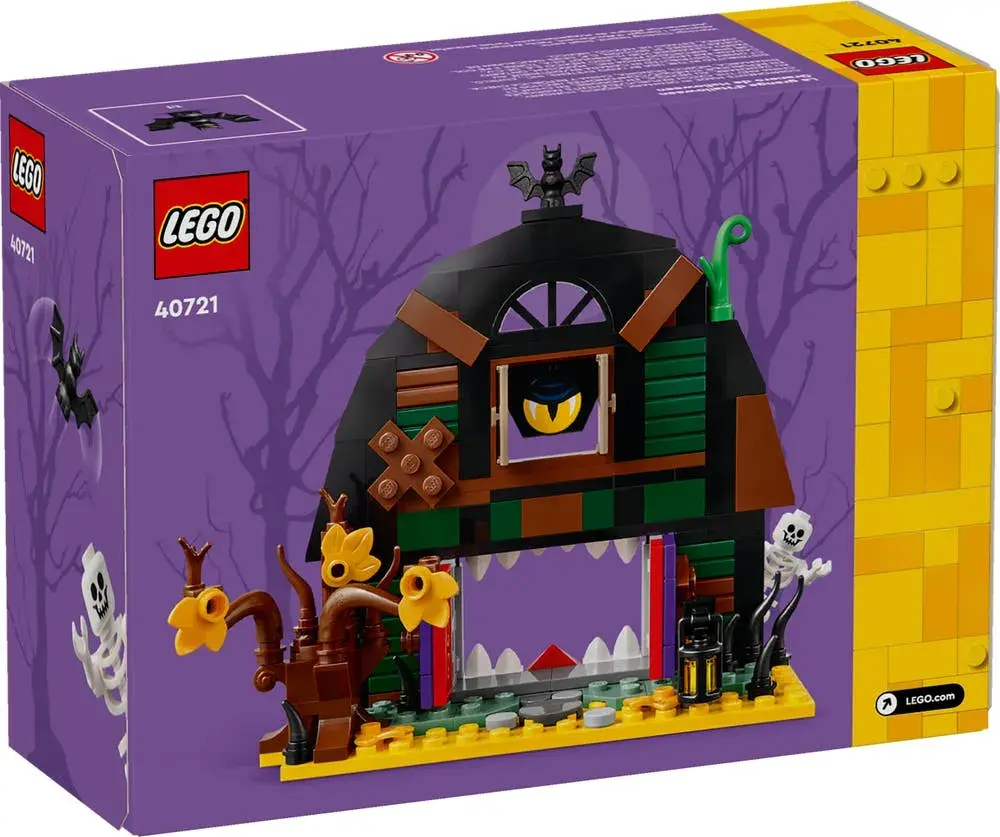 LEGO 40721 Halloween Barn box back