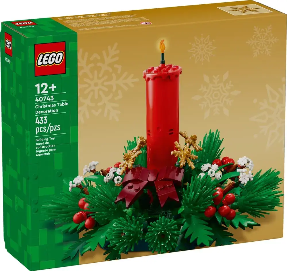 LEGO  40743 Christmas Table Decoration box front