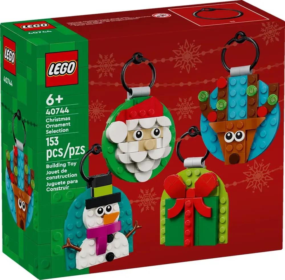 LEGO 40744 Christmas Ornament Selection box front