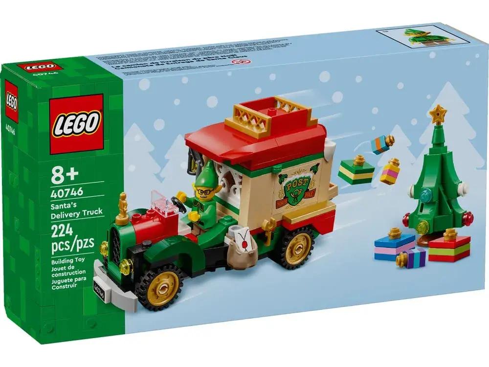 LEGO  40746 Santa's Delivery Truck box front