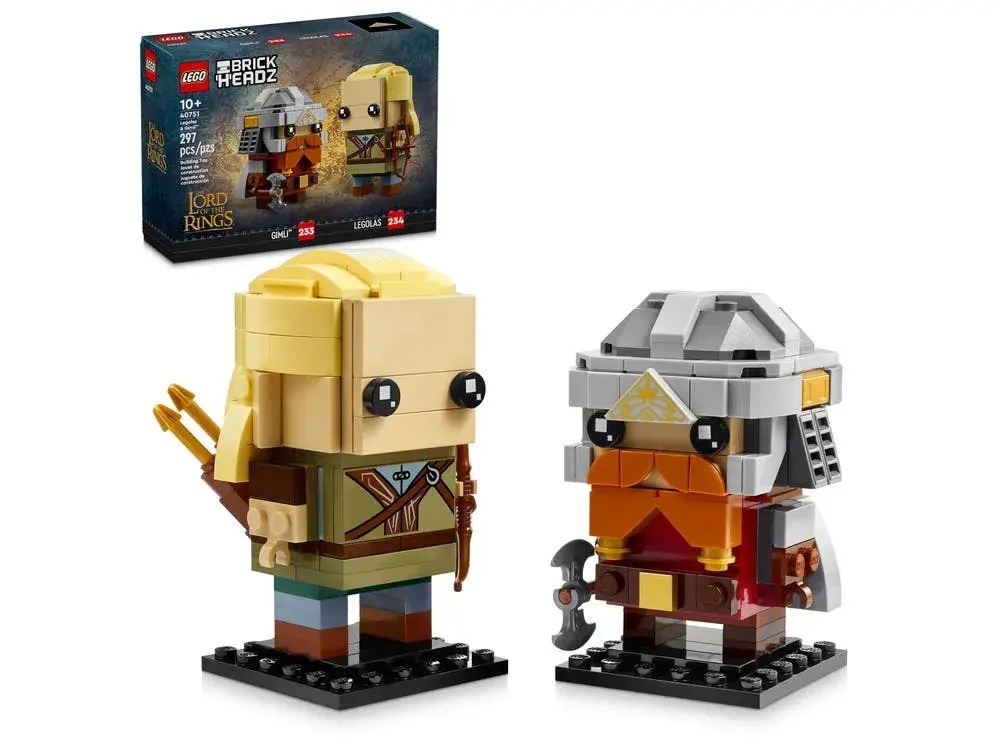 LEGO BrickHeadz 40751 Legolas & Gimli box front
