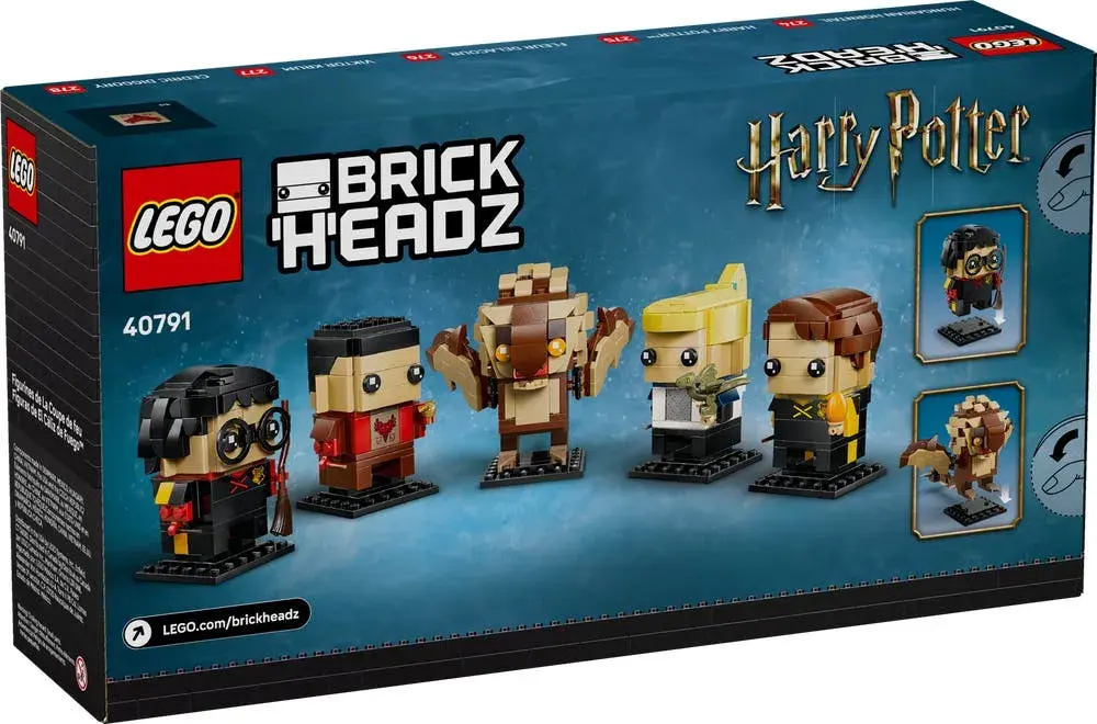 LEGO Harry Potter 40791 The Goblet of Fire Figures box back