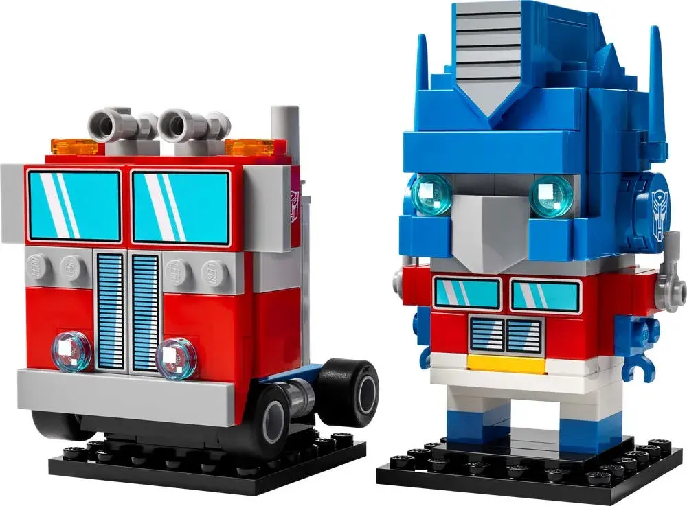 LEGO BrickHeadz 40803 Optimus Prime Robot & Vehicle