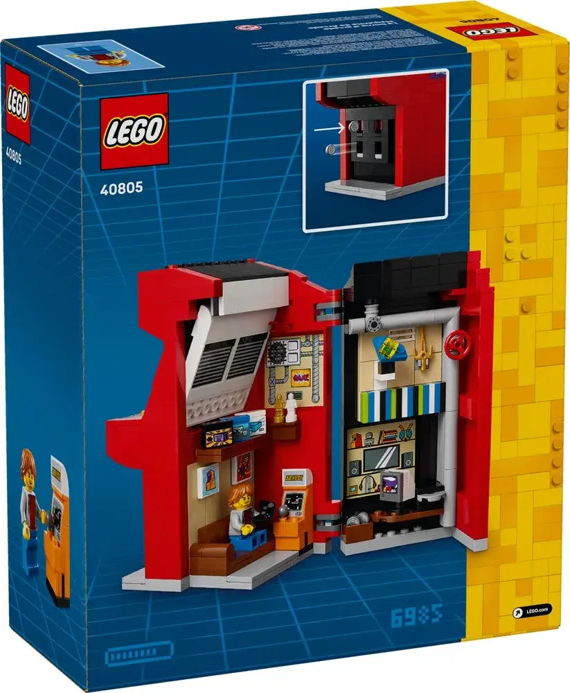 LEGO  40805 Arcade Machine box back
