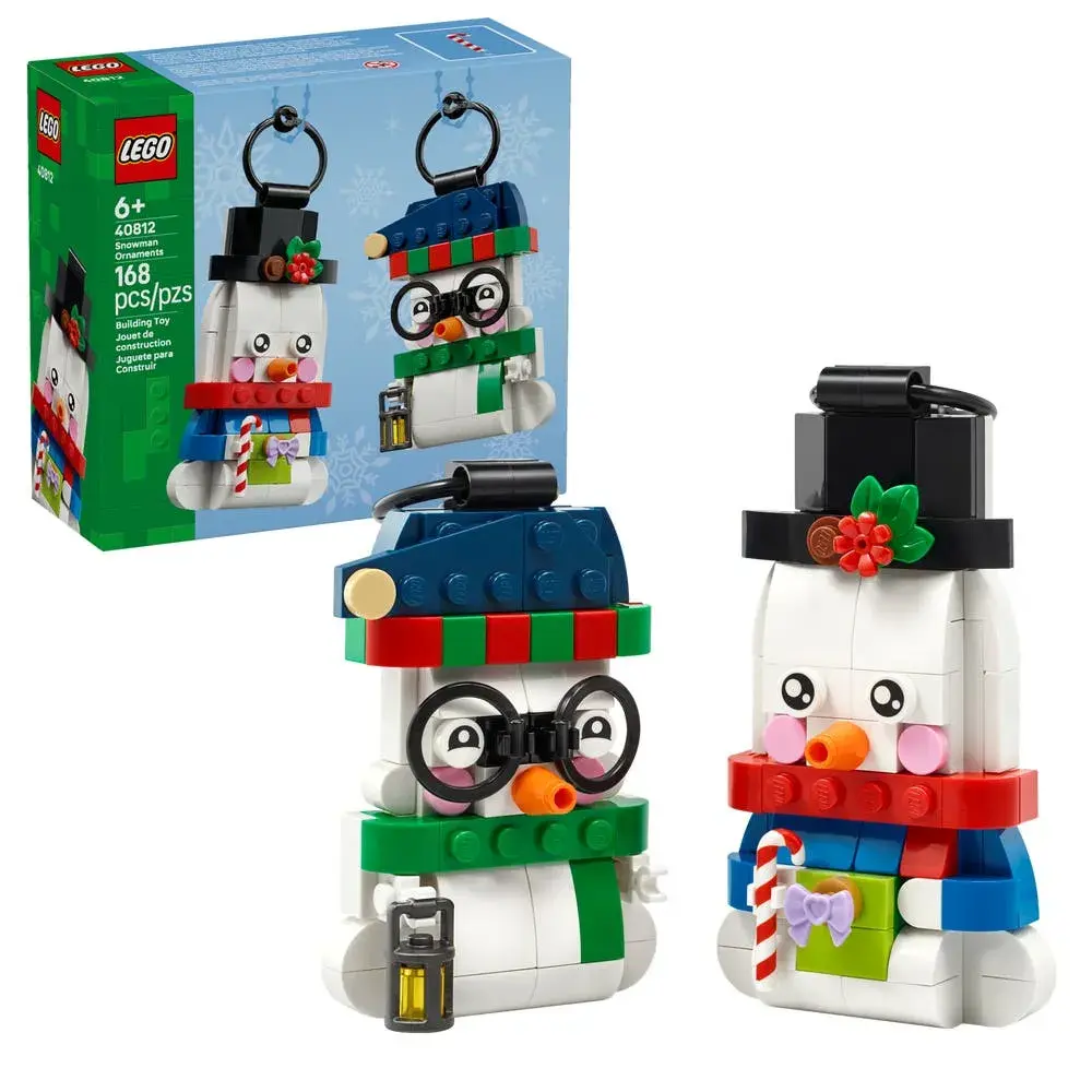 LEGO  40812 Snowman Ornaments box front