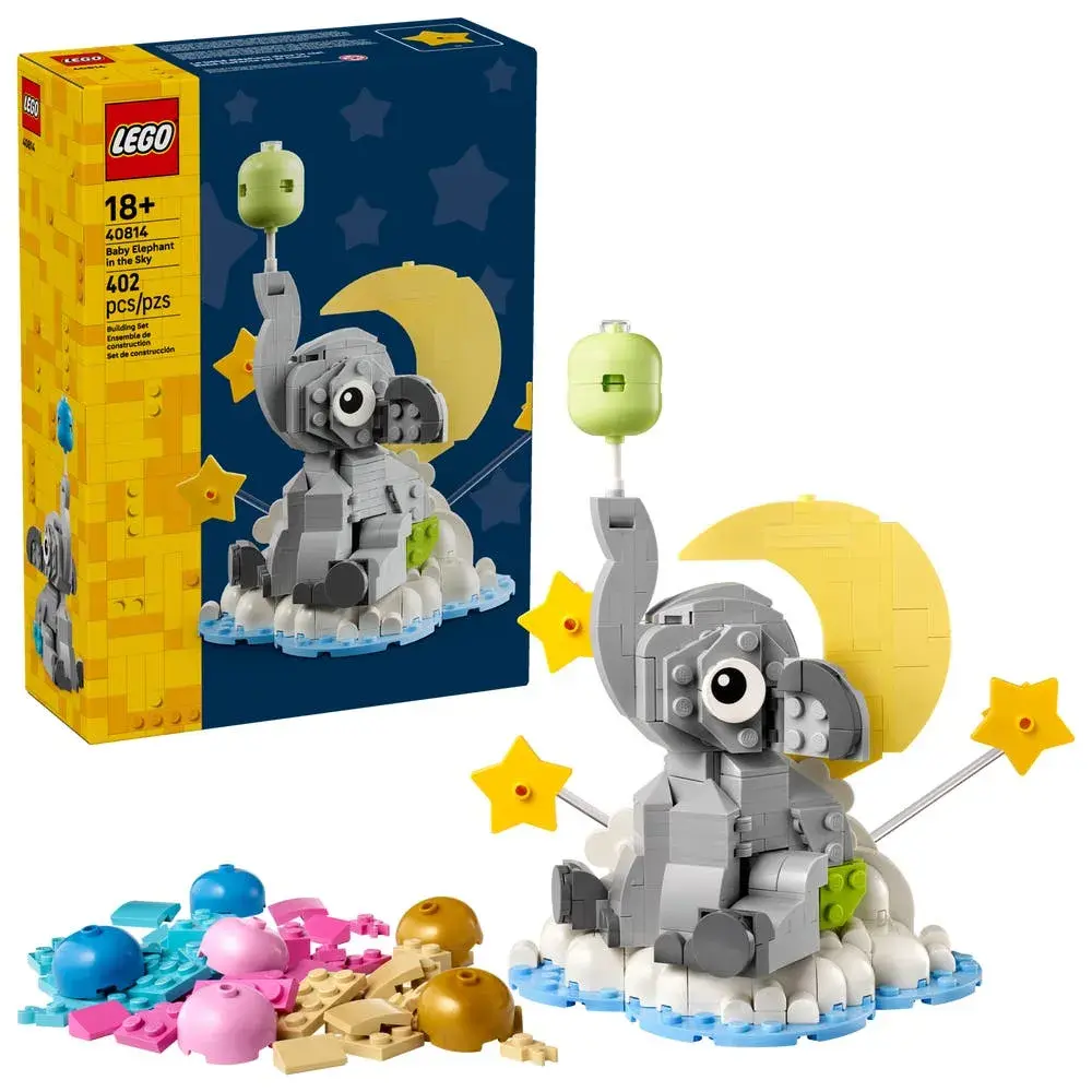 LEGO  40814 Baby Elephant in the Sky box front
