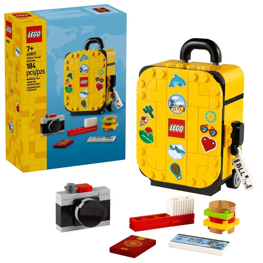 LEGO  40817 Yellow Travel Suitcase box front