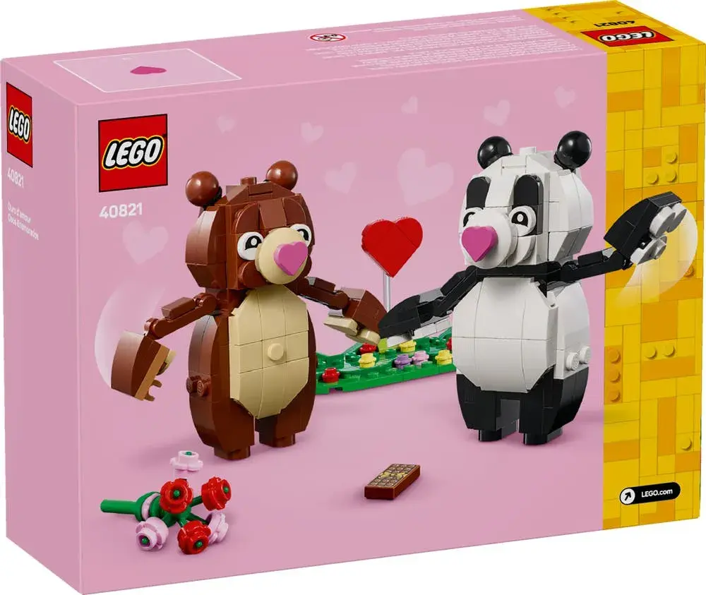 LEGO  40821 Love Bears box back