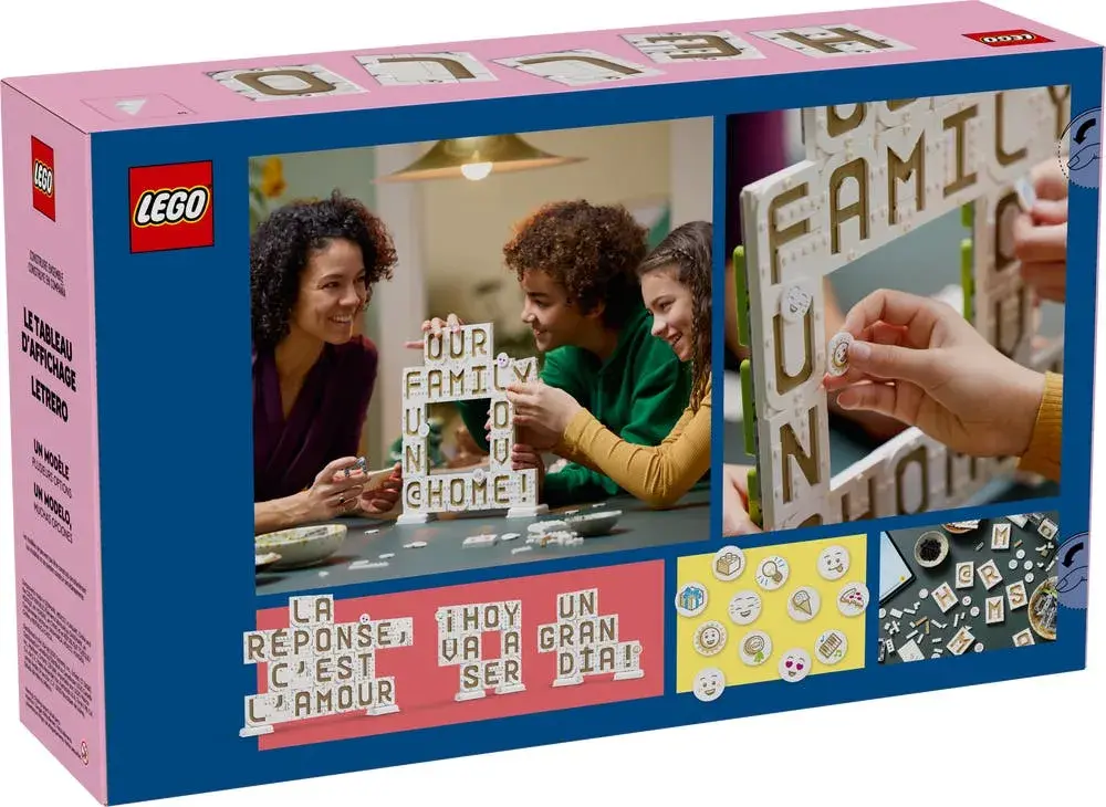 LEGO  41839 Message Board box back