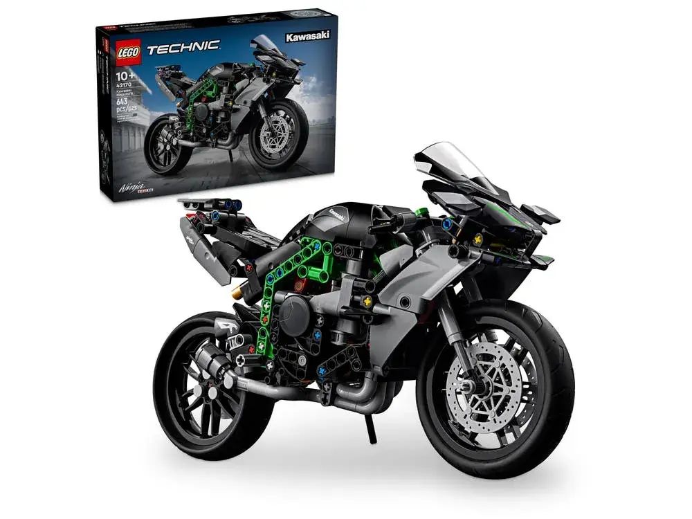 LEGO Technic 42170 Kawasaki Ninja H2R Motorcycle box front
