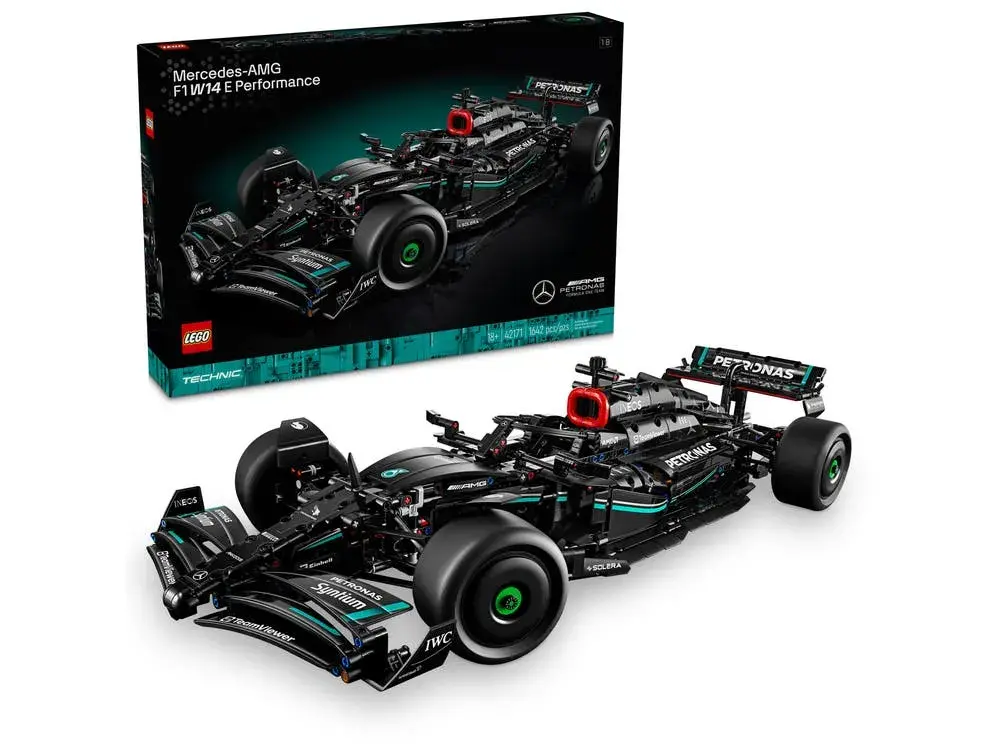 LEGO Technic 42171 Mercedes-AMG F1 W14 E Performance box front