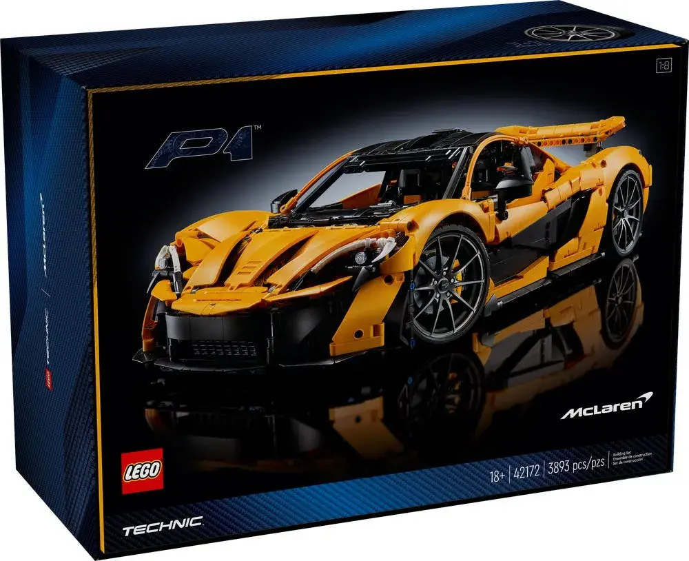 LEGO Technic 42172 McLaren P1 box front
