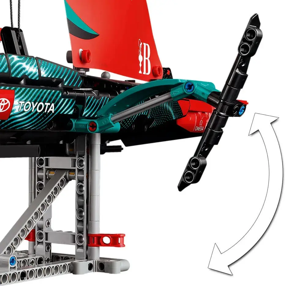LEGO Technic 42174 Emirates Team New Zealand AC75 Yacht details