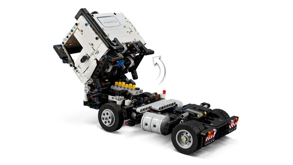 LEGO Technic 42175 Volvo FMX Truck & EC230 Electric Excavator details