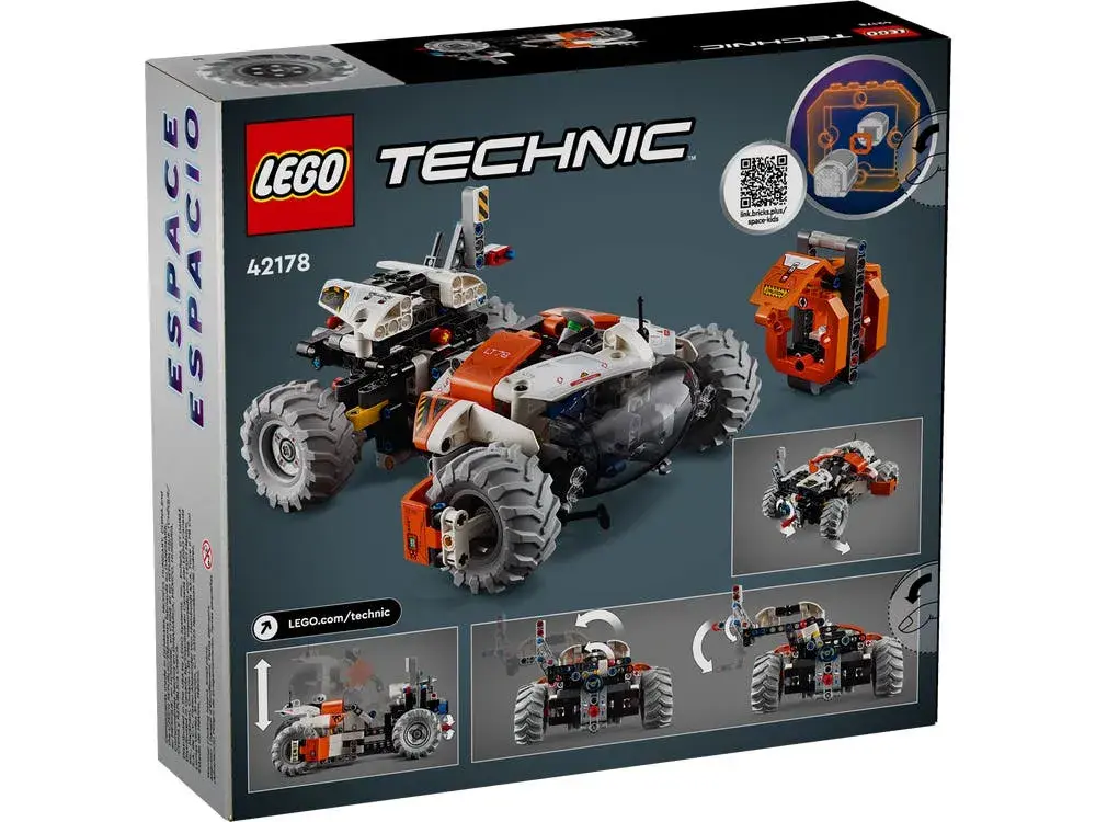 LEGO Technic 42178 Surface Space Loader LT78 box back