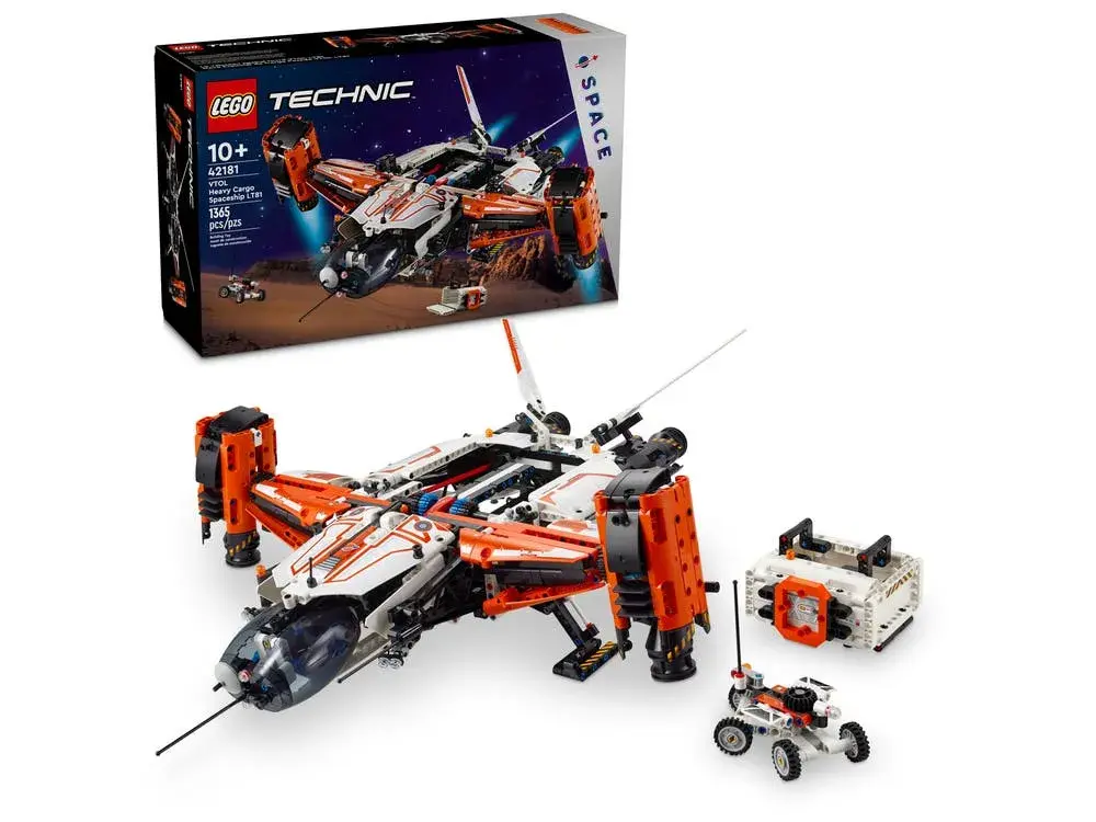 LEGO Technic 42181 VTOL Heavy Cargo Spaceship LT81 box front