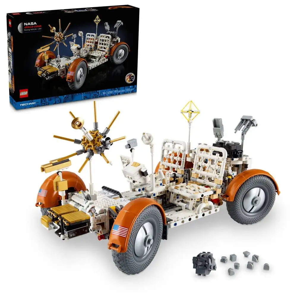 LEGO Technic 42182 NASA Apollo Lunar Roving Vehicle - LRV box front