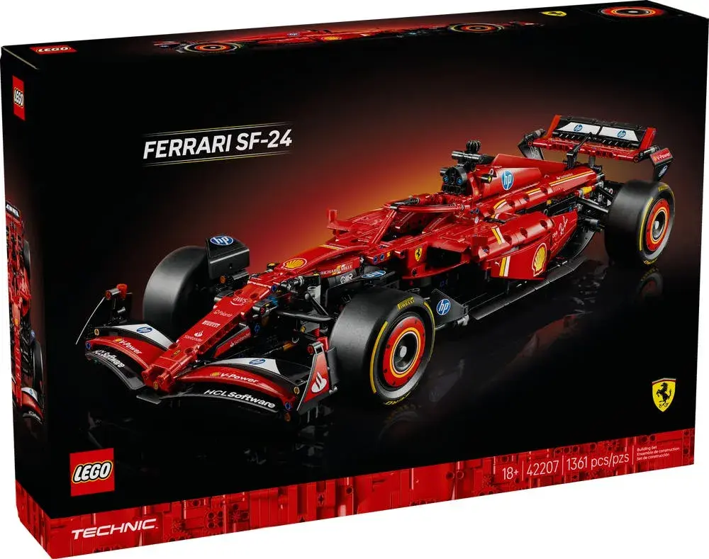 LEGO Technic 42207 Ferrari SF-24 F1 Car box front