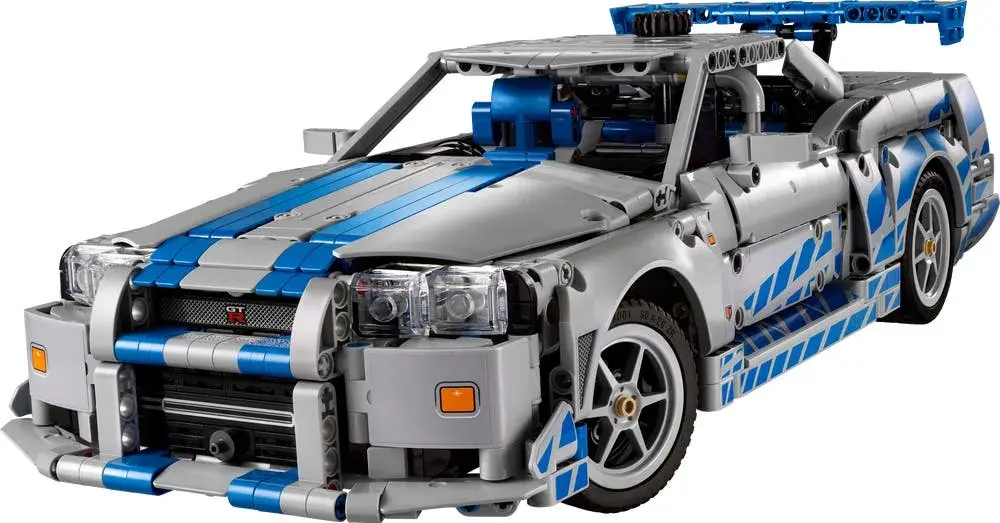 LEGO Technic 42210 2 Fast 2 Furious Nissan Skyline GT-R (R34) Car