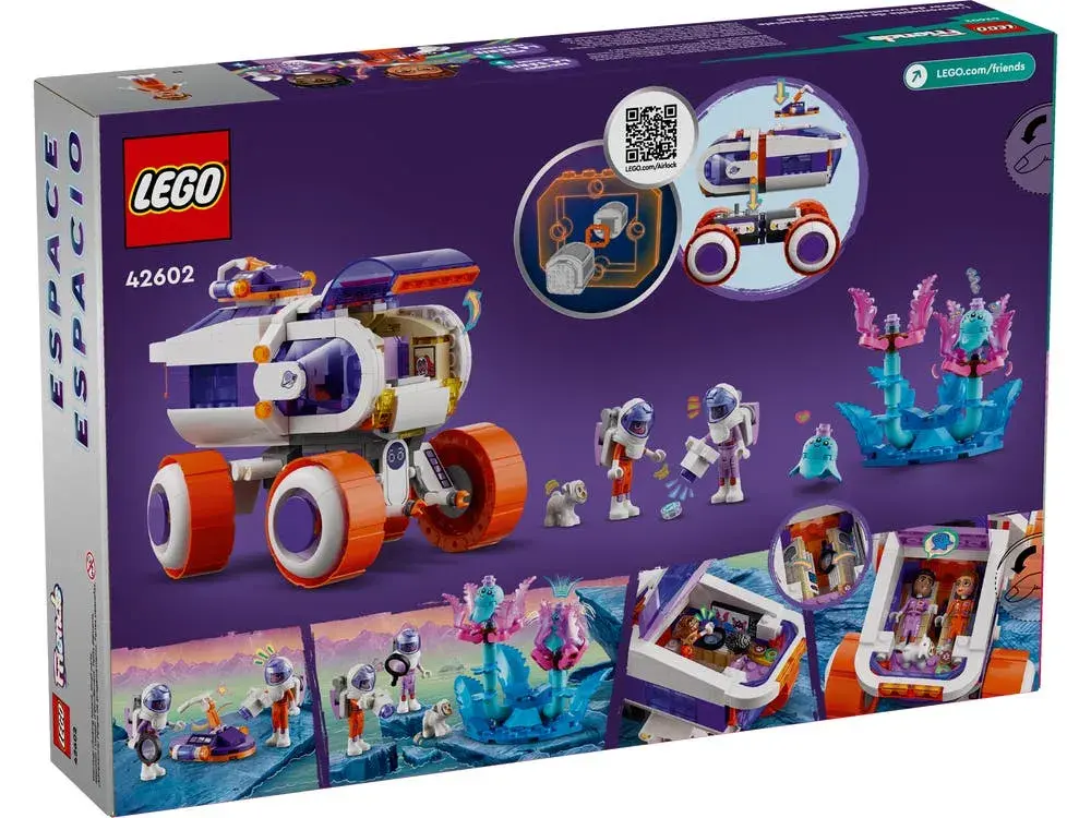 LEGO Friends 42602 Space Research Rover box back