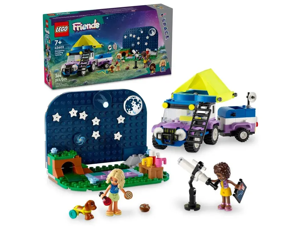 LEGO Friends 42603 Stargazing Camping Vehicle box front