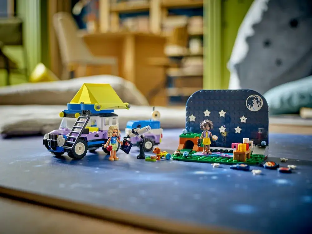 LEGO Friends 42603 Stargazing Camping Vehicle box back