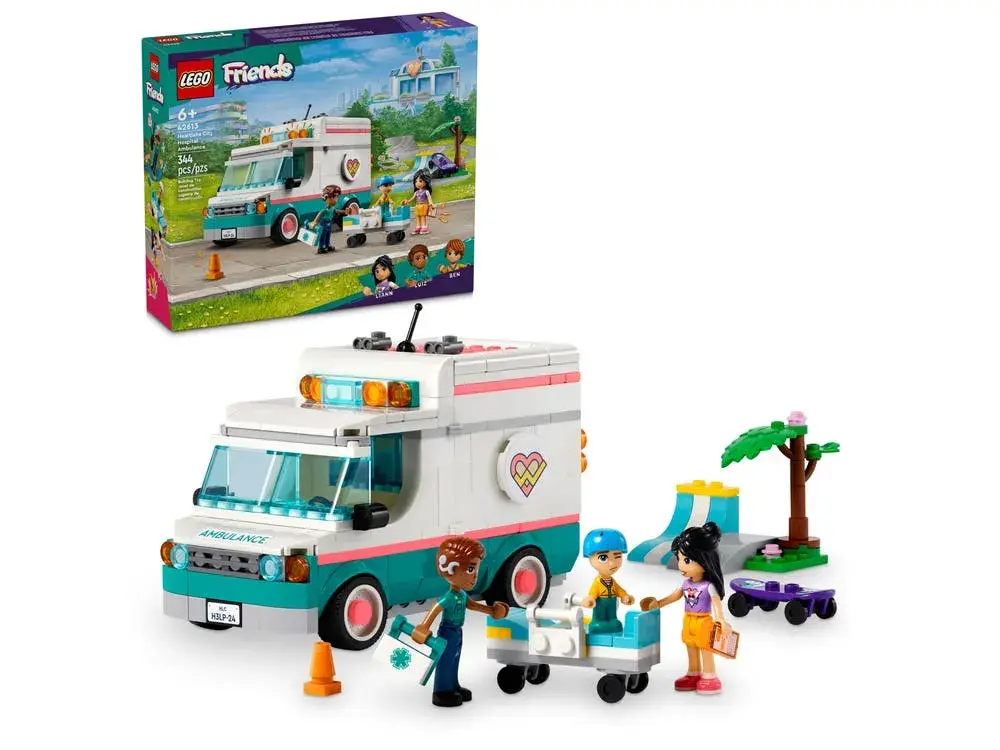 LEGO Friends 42613 Heartlake City Hospital Ambulance box front