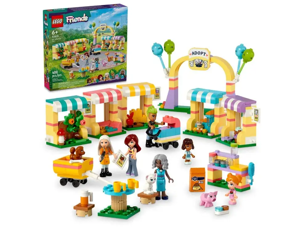 LEGO Friends 42615 Pet Adoption Day box front