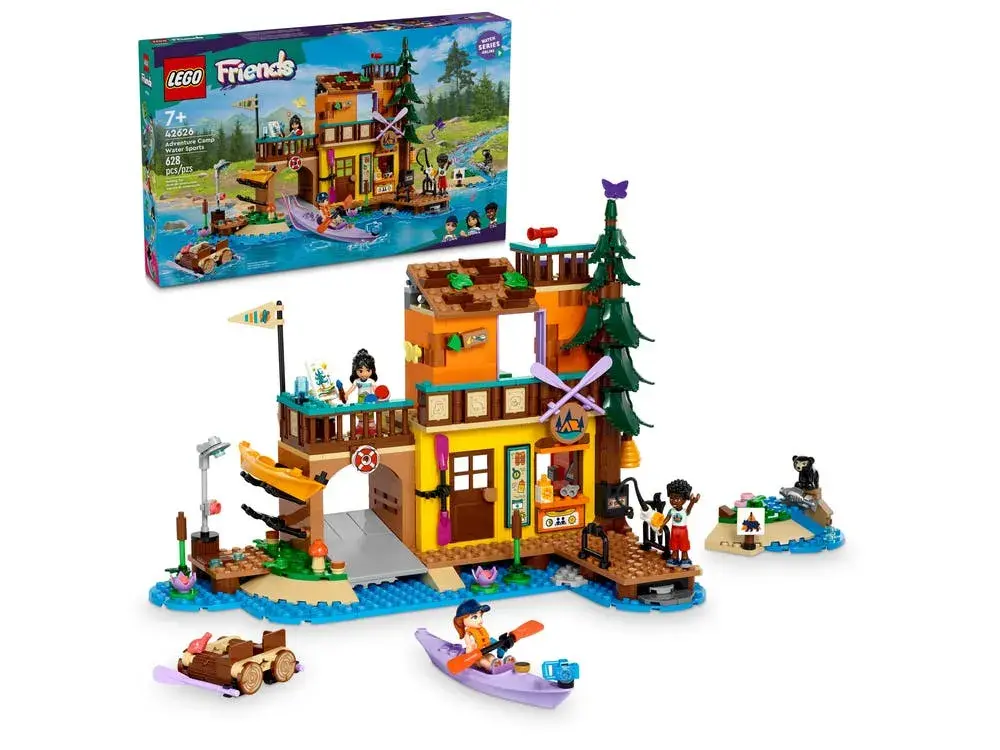LEGO Friends 42626 Adventure Camp Water Sports box front