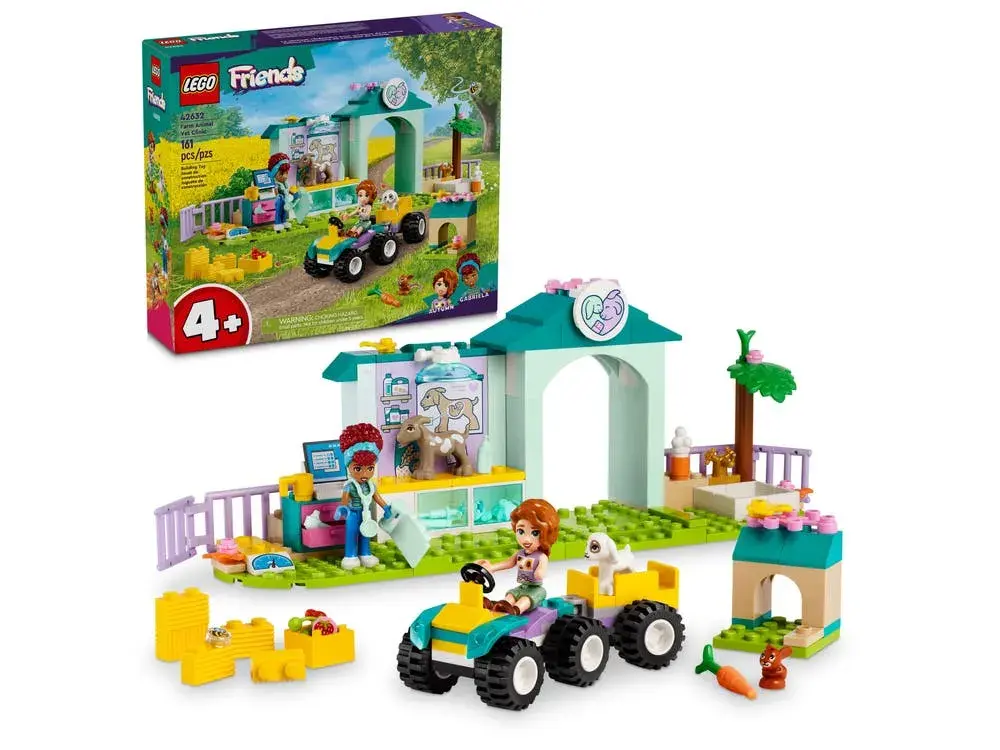 LEGO Friends 42632 Farm Animal Vet Clinic box front