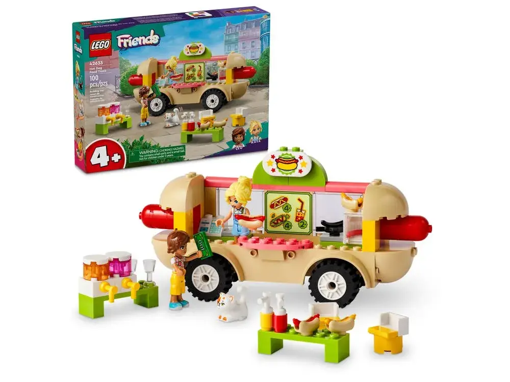 LEGO Friends 42633 Hot Dog Food Truck box front