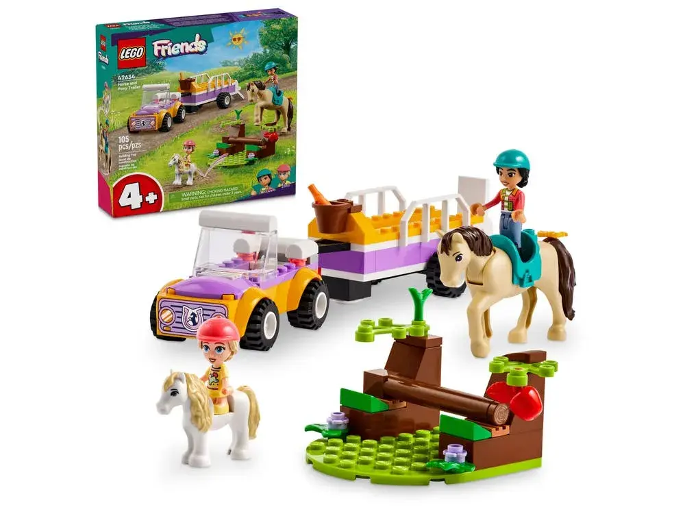 LEGO Friends 42634 Horse and Pony Trailer box front