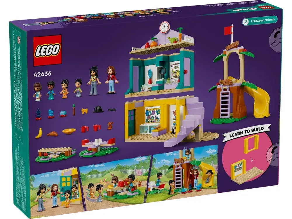 LEGO Friends 42636 Heartlake City Preschool box back