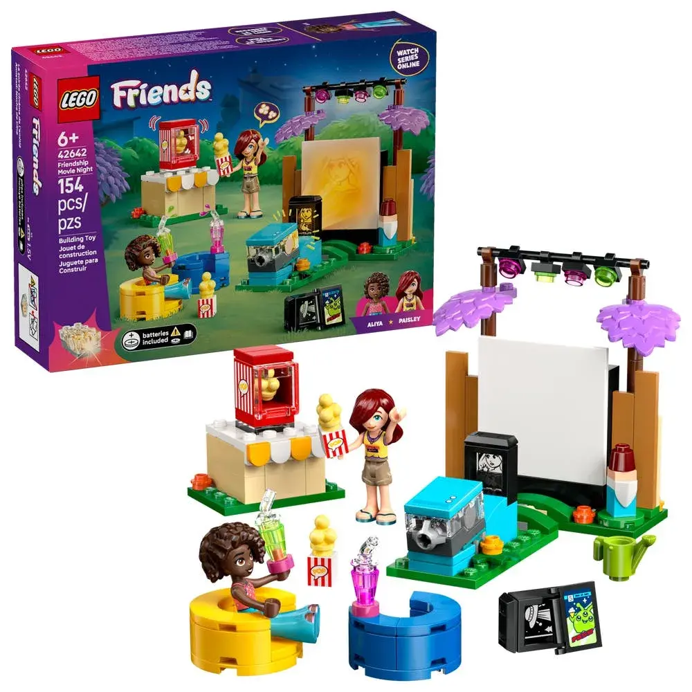 LEGO Friends 42642 Friendship Movie Night box front
