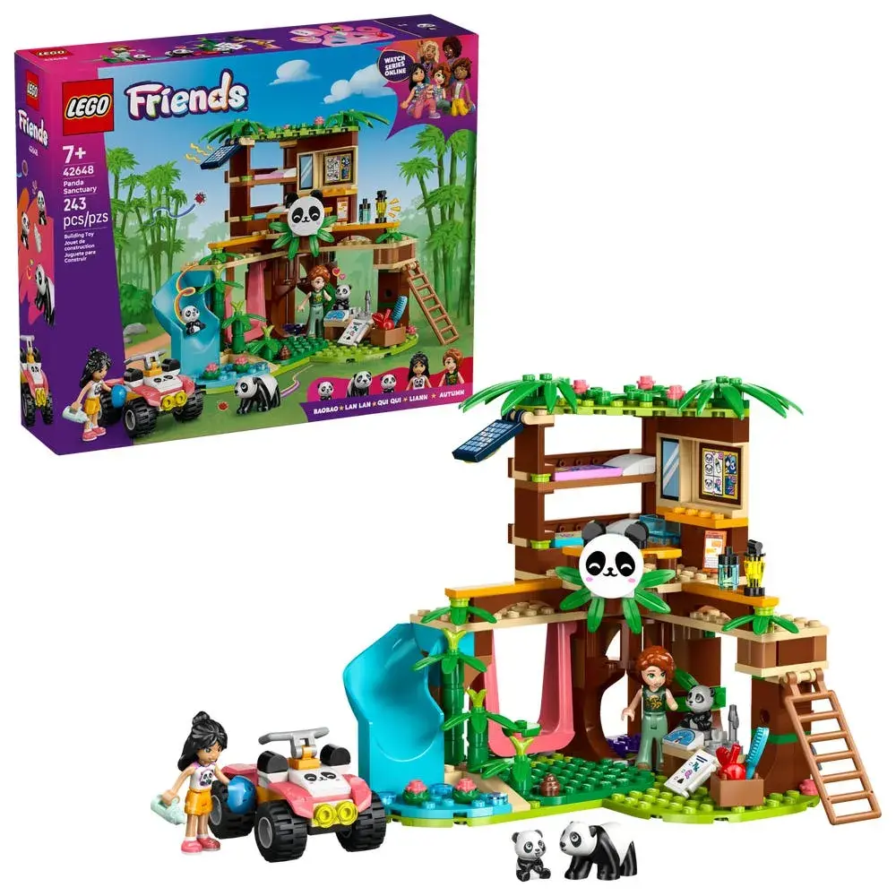 LEGO Friends 42648 Panda Sanctuary Animal Care box front