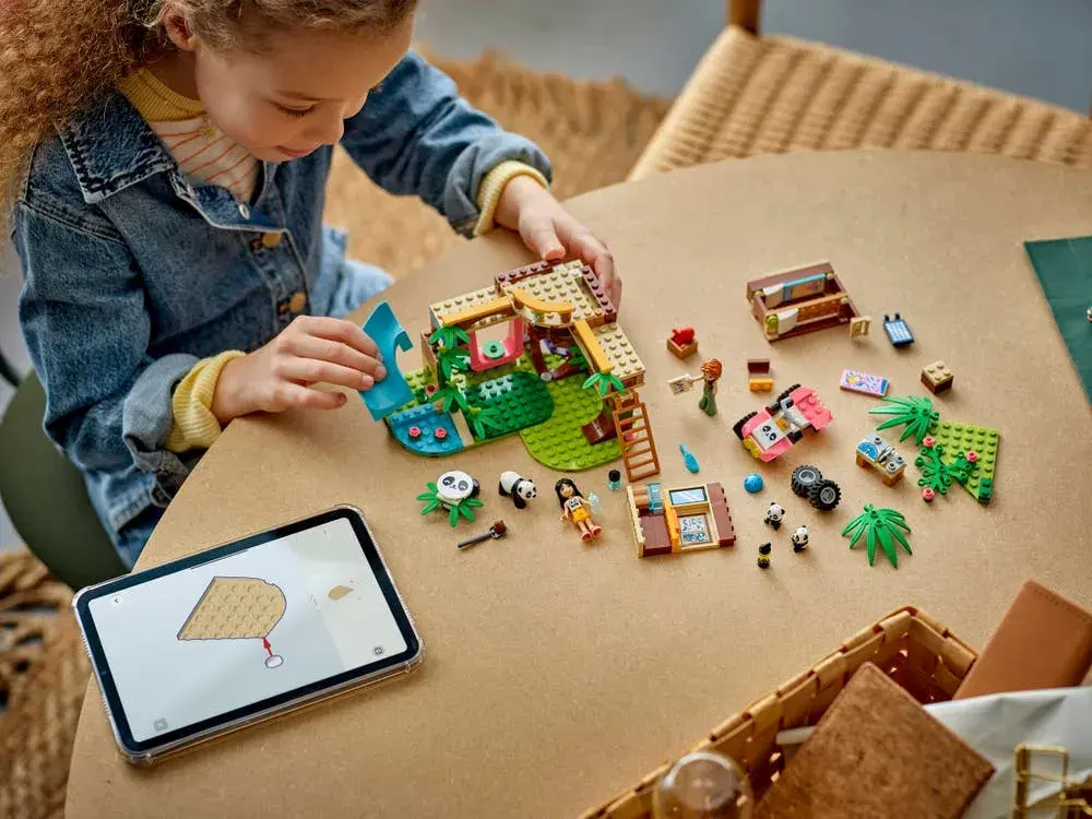 LEGO Friends 42648 Panda Sanctuary Animal Care details