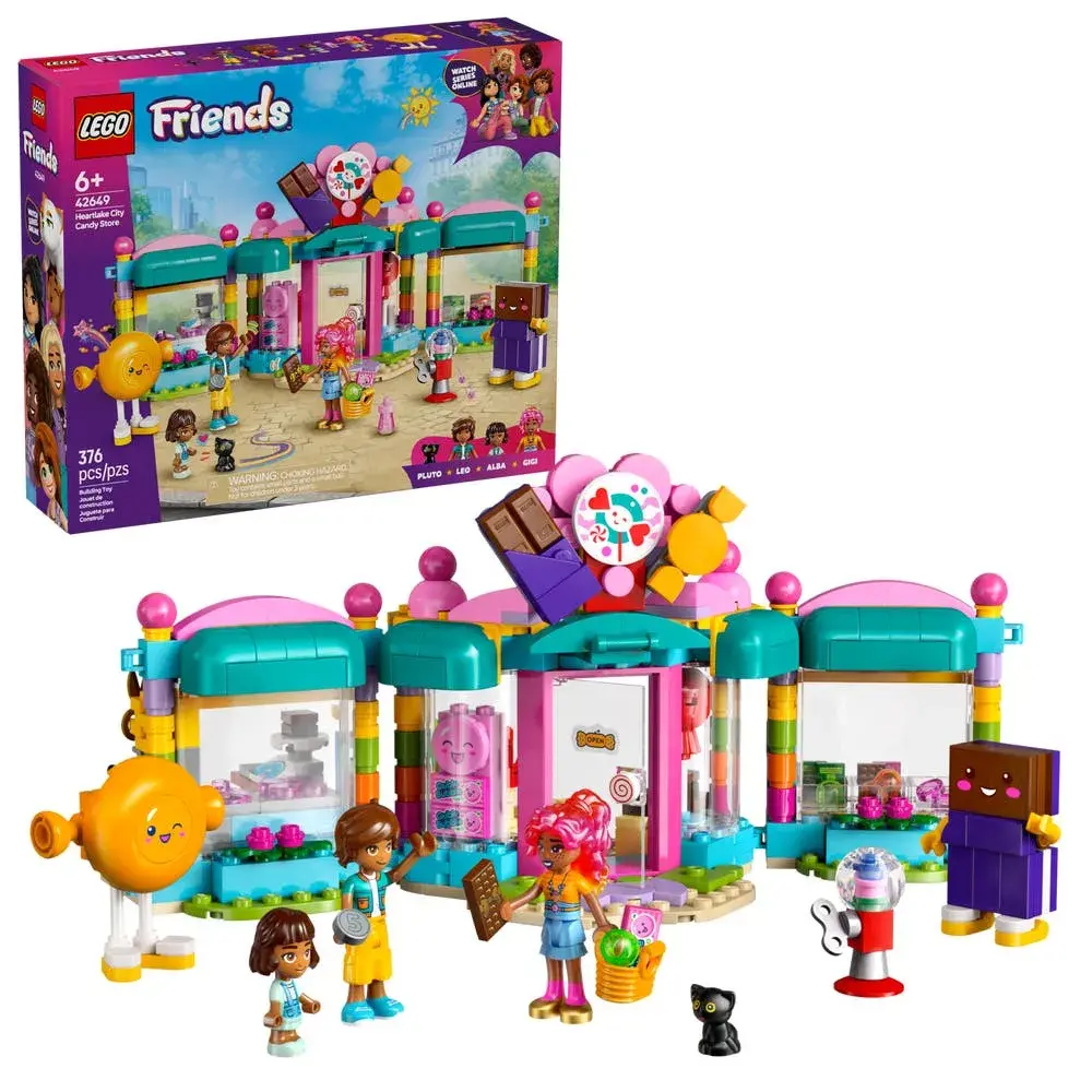 LEGO Friends 42649 Heartlake City Candy Store box front