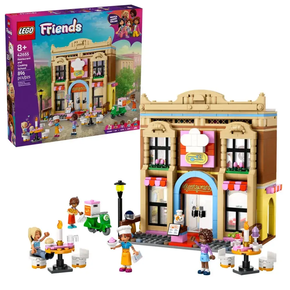LEGO Friends 42655 Restaurant and Cooking School box front