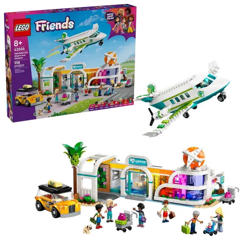 LEGO Friends 42656 Heartlake City Airport and Airplane box front