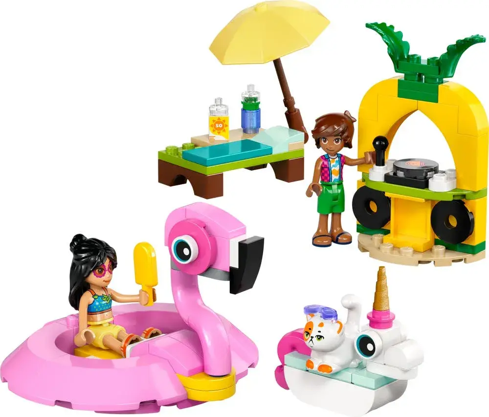 LEGO Friends 42658 Unicorn & Flamingo Pool Party