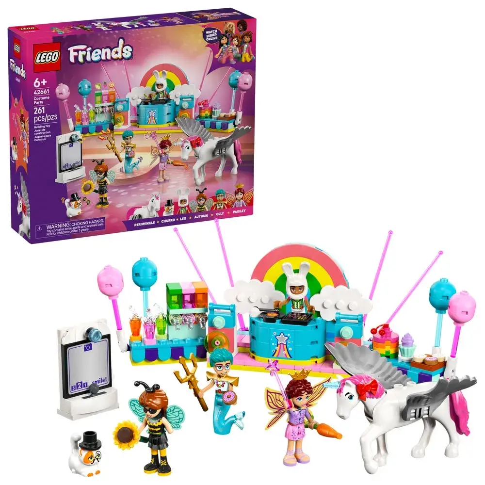 LEGO Friends 42661 Costume Party with Unicorn & Fairy box front