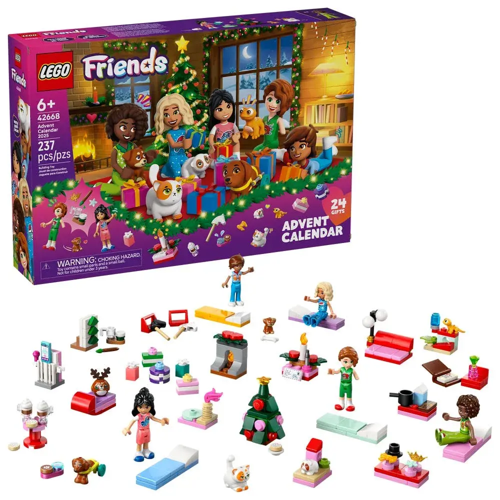 LEGO Friends 42668 Advent Calendar 2025 box front