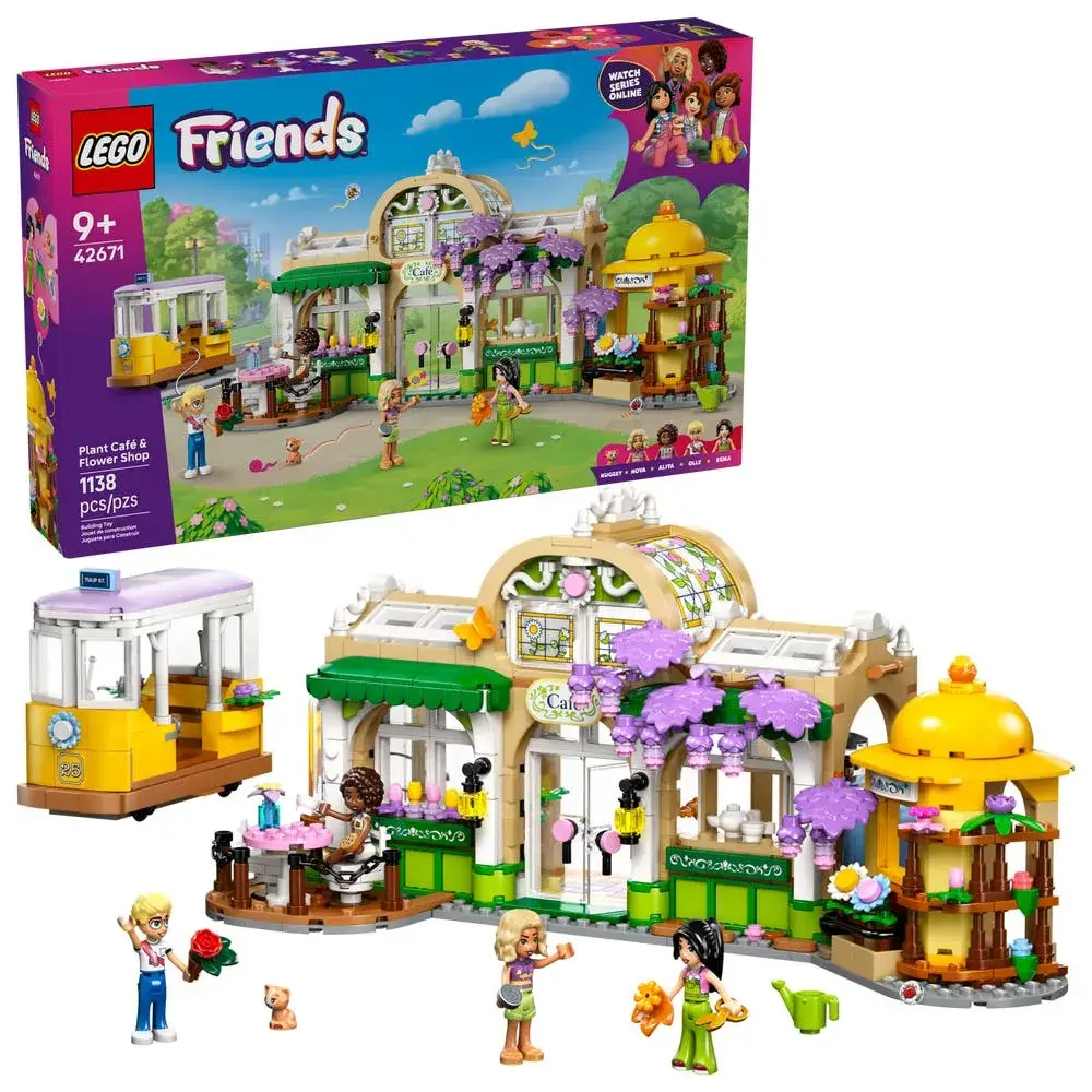 LEGO Friends 42671 Plant Café & Flower Shop box front