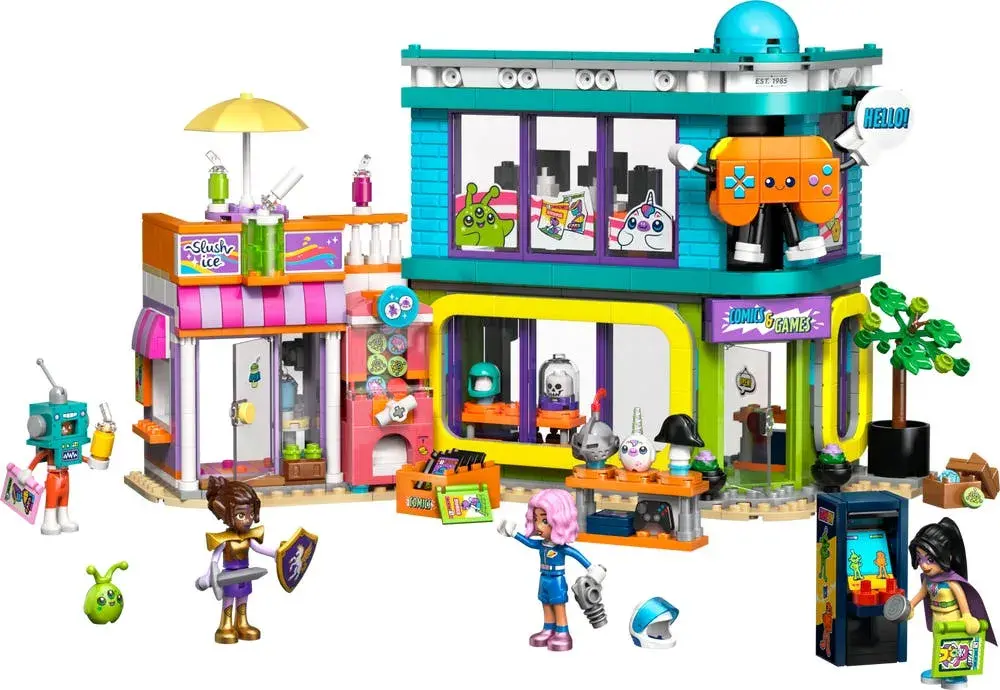 LEGO Friends 42674 Comic Book and Game Store