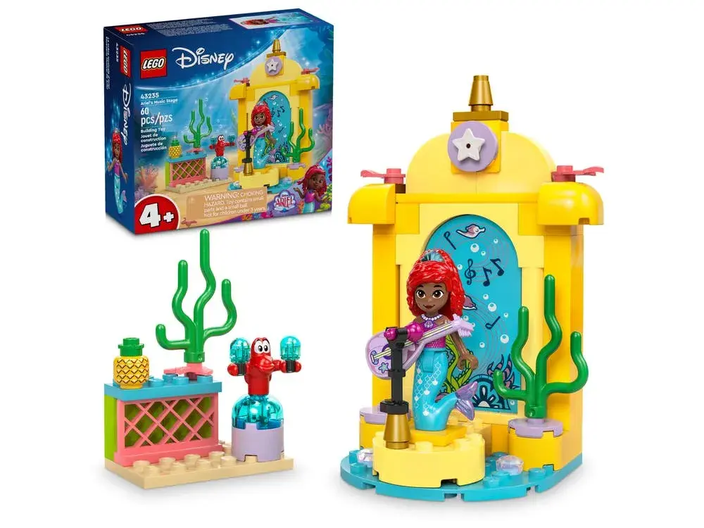 LEGO Disney 43235 Ariel's Music Stage box front