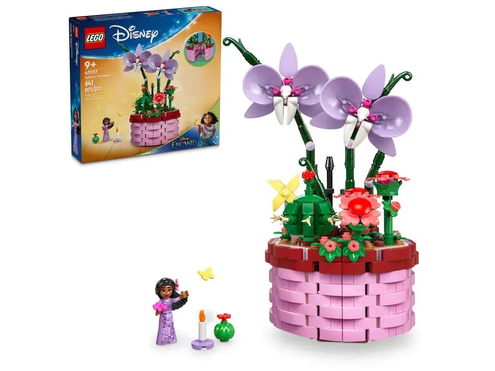 LEGO Disney 43237 Isabela's Flowerpot box front
