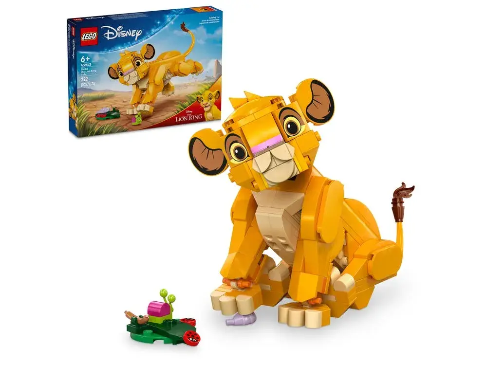 LEGO Disney 43243 Simba the Lion King Cub box front