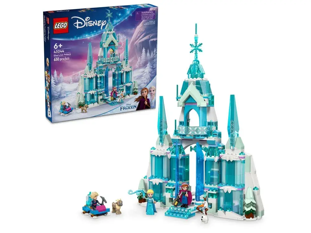 LEGO Disney 43244 Elsa's Ice Palace box front