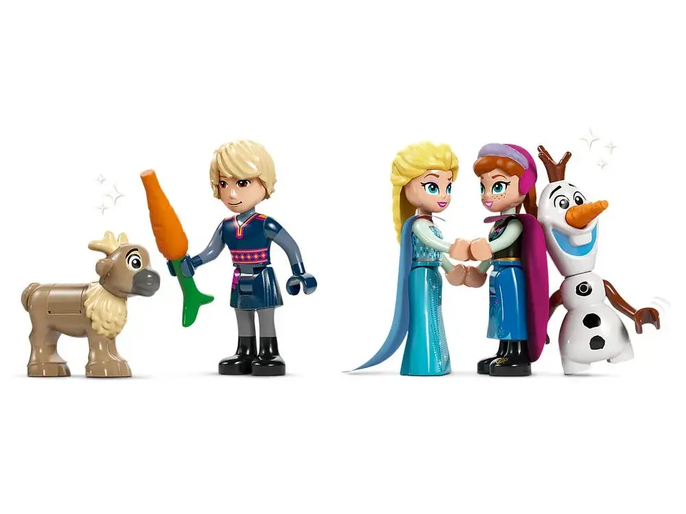 LEGO Disney 43244 Elsa's Ice Palace details